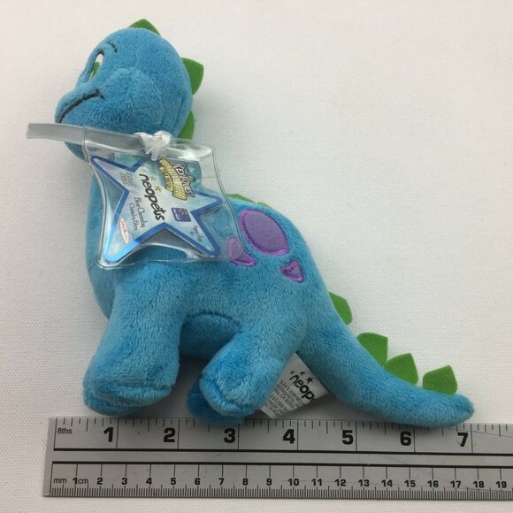 Neopets Blue Chomby Series 3 Keyquest Plushie Stuffed Animal 42375 NOS - Picture 9 of 10